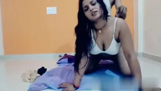 Desi girl's form fucked by the owner in desi style