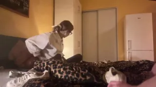 I Enjoy a Foot Massage and He Sniffs My Shoes