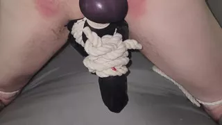 Goode Girl CBT a Nylon, Some Ropes and Ballbusting