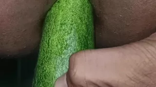Enjoy with cucumber