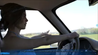 Gates motel #1: someone looked at Rose while she was shaving her pussy