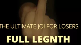 AUDIO ONLY - The ultimate JOI for losers