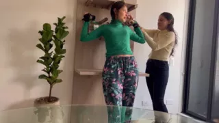 I read my best friend's chats and she's a lesbian who ends up fucking me