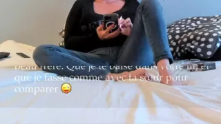 My Brother-in-law Fucked Me, I Took off the Condom so He Could Squirt Into My Whore Pussy