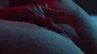 Snow Falling on My Tits and Pussy - Softcore Christmas Tease Closeup