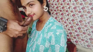 Session 22. Indian Desi Romantic Couple, Blowjob Cumshot Sex