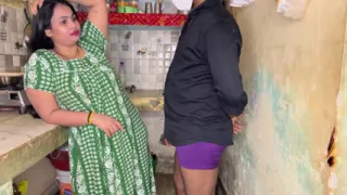 Hot Devar Bhabhi Kitchen Encounter Full Night Passion