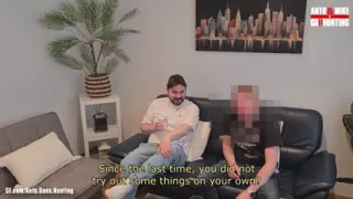Straight Handyman Returns and Fucks Me on the Couch for the First Time After Blowjob and Mutual Jerk