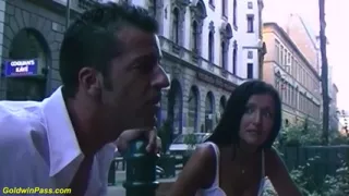 My stepsister loves outdoor fucking