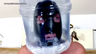 Dominatrix mistress April - Slave in the bottle