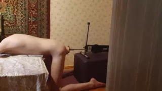 Man ass fucking machine