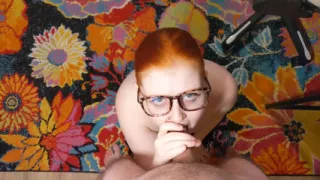 Slutty redhead stepsister needs your cock