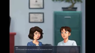 Summertime saga: they got caught fucking in the office ep 198