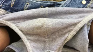Close up Dirty Cock and Dirty Underwear Jerking off