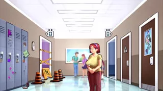 Summertime Saga - Johannes fucked Odette, Johannes fucked Maria, Eva had her baby