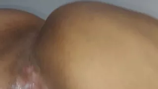 Vanessinha Got All Honeyed with Cum After Sitting on Top of Me on the Couch