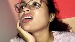 Public Bathroom Gassy Girl Tries to Hold It but Farts Loudly