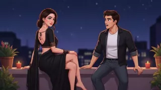 terrace par jake khub maze kiye (Hindi)