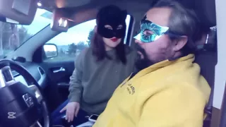 Face slapping in the Car