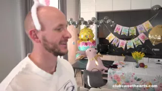 18yo Sara Bork enjoys Easter with Aleks Sam for ClubSweethearts