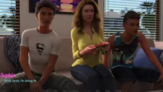 Boys ripped open Sophia shirt