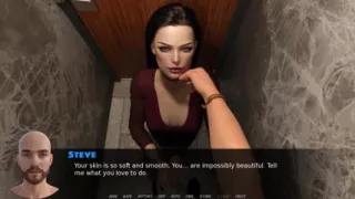 Exciting games: the wife sucks her husband off and got her face covered with cum in the toilet ep 8