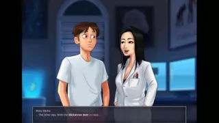 Summertime saga: Japanese professor is milking a student in her office ep 177