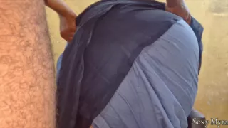 Part 1 - Indian hot Mami suprise blowjob