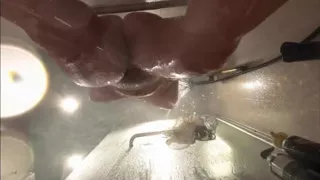 Webcam Under Bath. Girlfriend After Sex in Shower