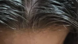 Horny stepmum sucking cock