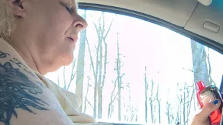 Masterbation in Car Driver Seat