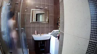 Hot Petite Girl Stella Taking a Shower