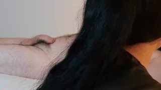 Jerked off in the hotel