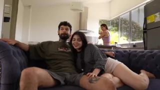 My stepdaughter fucks my boyfriend hard while I neglect myself