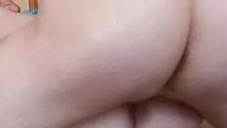 Filled his wife's pussy with cum close-up view 5