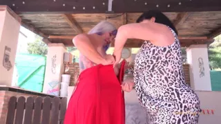 Curvy Mature MILFs Melody Charm and Devon Breeze Get Naughty on Vacation