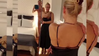 Mature Blonde Wife Enjoys Sex Half Naked