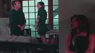 Seductive Brunette in the Bathroom: Passionate Oral Delight