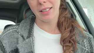 Trying Not to Cum Too Loud While I Pump My Gas