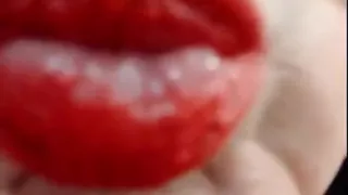 Red Lipstick with Mouth Tour