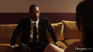 Deeper. BBC-Hungry Little Puck Demands To Be Fucked Hard In Rough Power Play