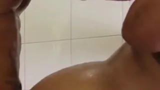 BBW BBC Shower Fuck Cream Pie