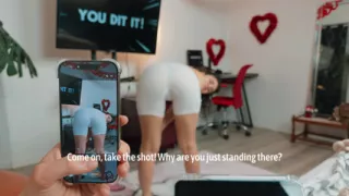 Stepsis Photoshoot Turned Into Blowjob!