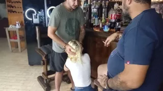 Got Face Fucked by Boyfriend and His Best Friend