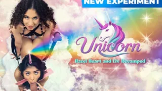 Submissive Unicorn Hazel Heart Surrenders to Couple Liv Revamped and Dorian
