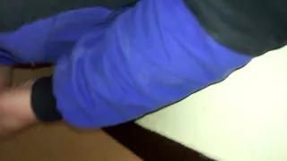 Worker Jerks off at Work His Thick Dick