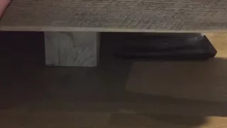 Milking Out Two Ruined Orgasms Using My Roommate's Vibrator with Lots of Loud Moaning