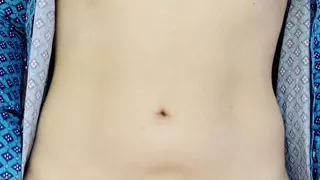 Redhead Shows off Riding Position Nude in Shirt