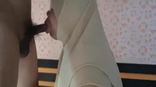 The teacher intended to teach the students the work, but in the end, the teacher gave up because the student's was too big.