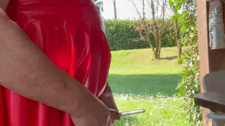 Shemale Kassy54 Outdoor Urethral Probe